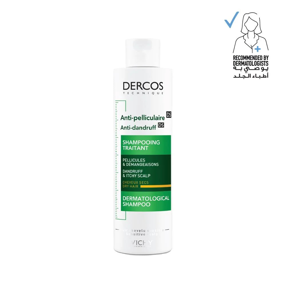 Vichy Dercos Anti-Dandruff DS Shampoo - Dry Hair