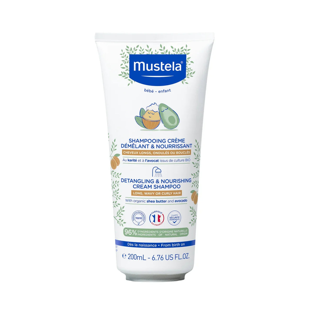 Mustela Detangling & Nourishing Cream Shampoo