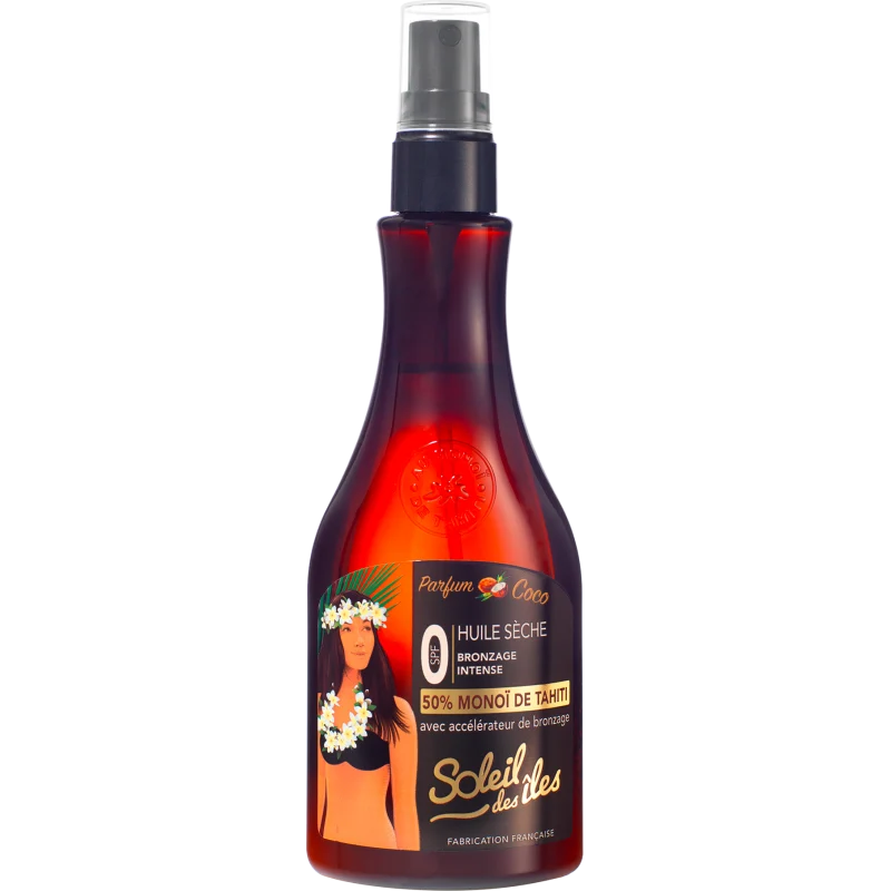 Soleil des iles Dry Oil- Deep Tan Coco