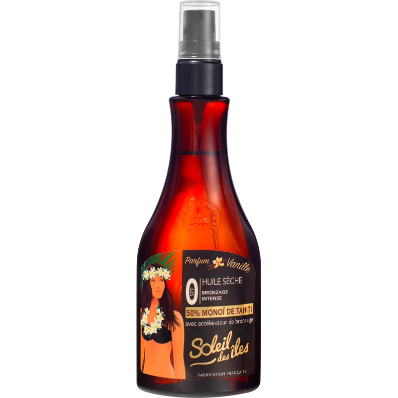 Soleil des iles Dry Oil - Deep Tan Vanilla