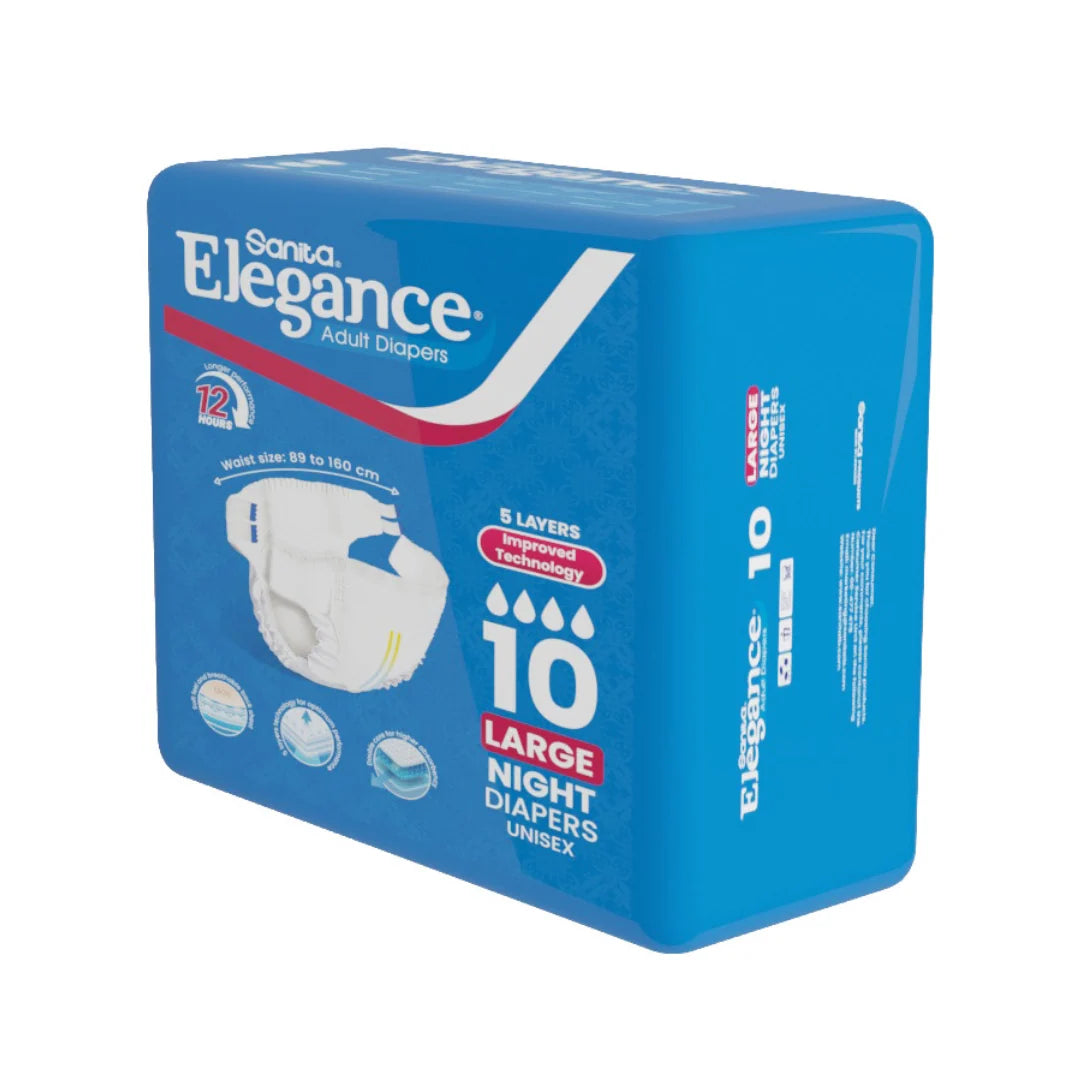 Elegance Elegance Adult Diapers Night Large (89-160cm)