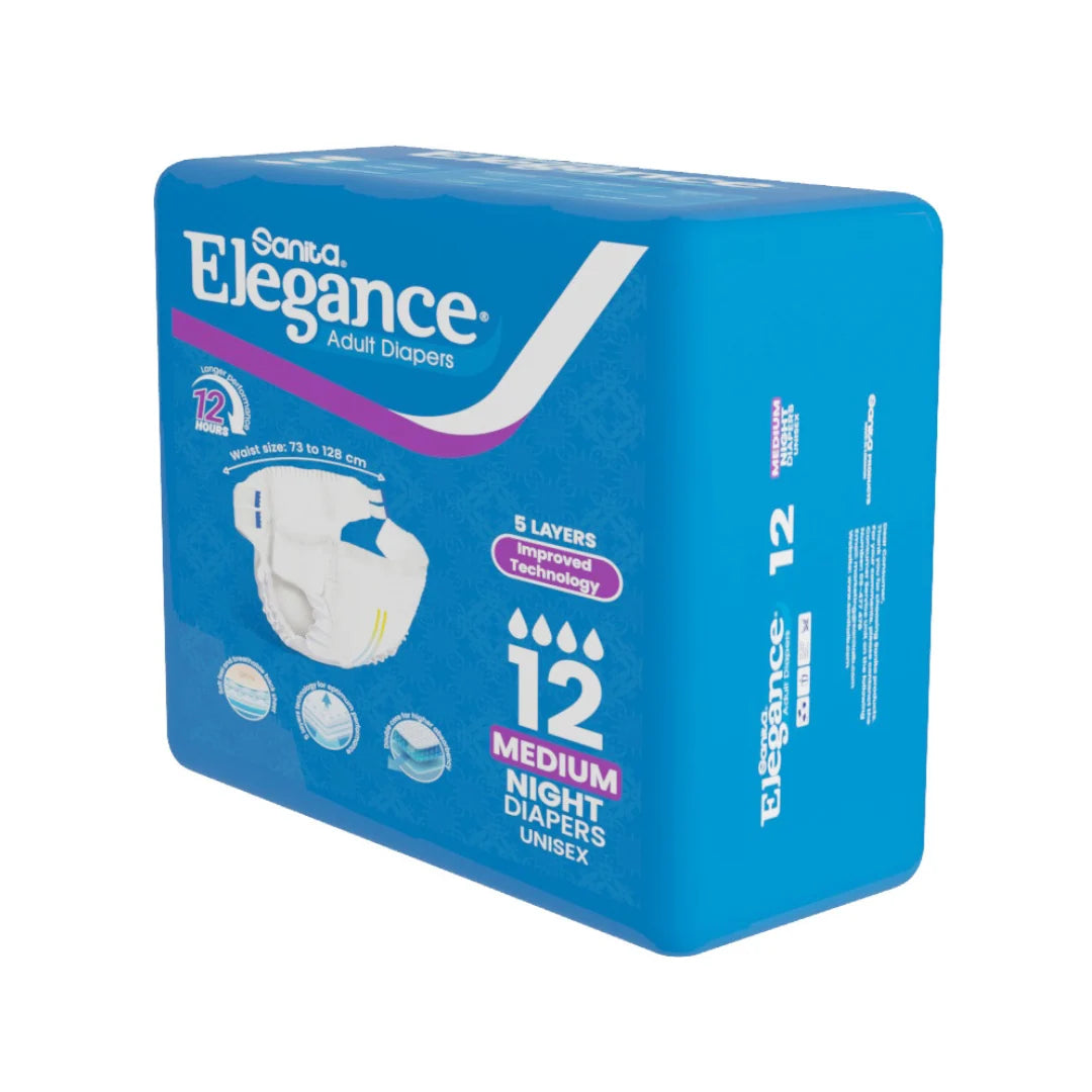 Elegance Elegance Adult Diapers Night Medium (73-128cm)