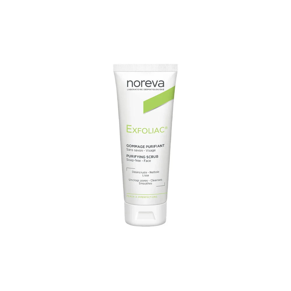 Noreva Exfoliac Purifying Scrub, Soap-Free - Face