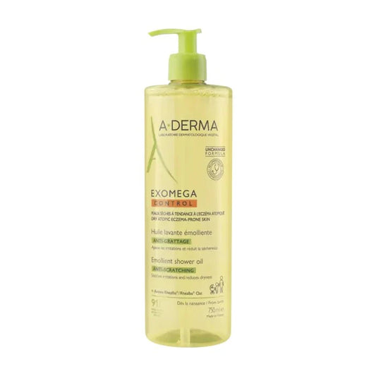 Aderma Exomega Control Emollient Shower Oil