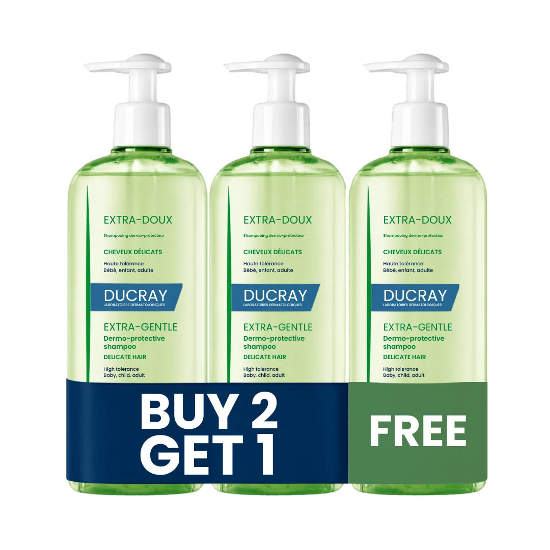 Ducray Extra-Gentle Shampoo Trio