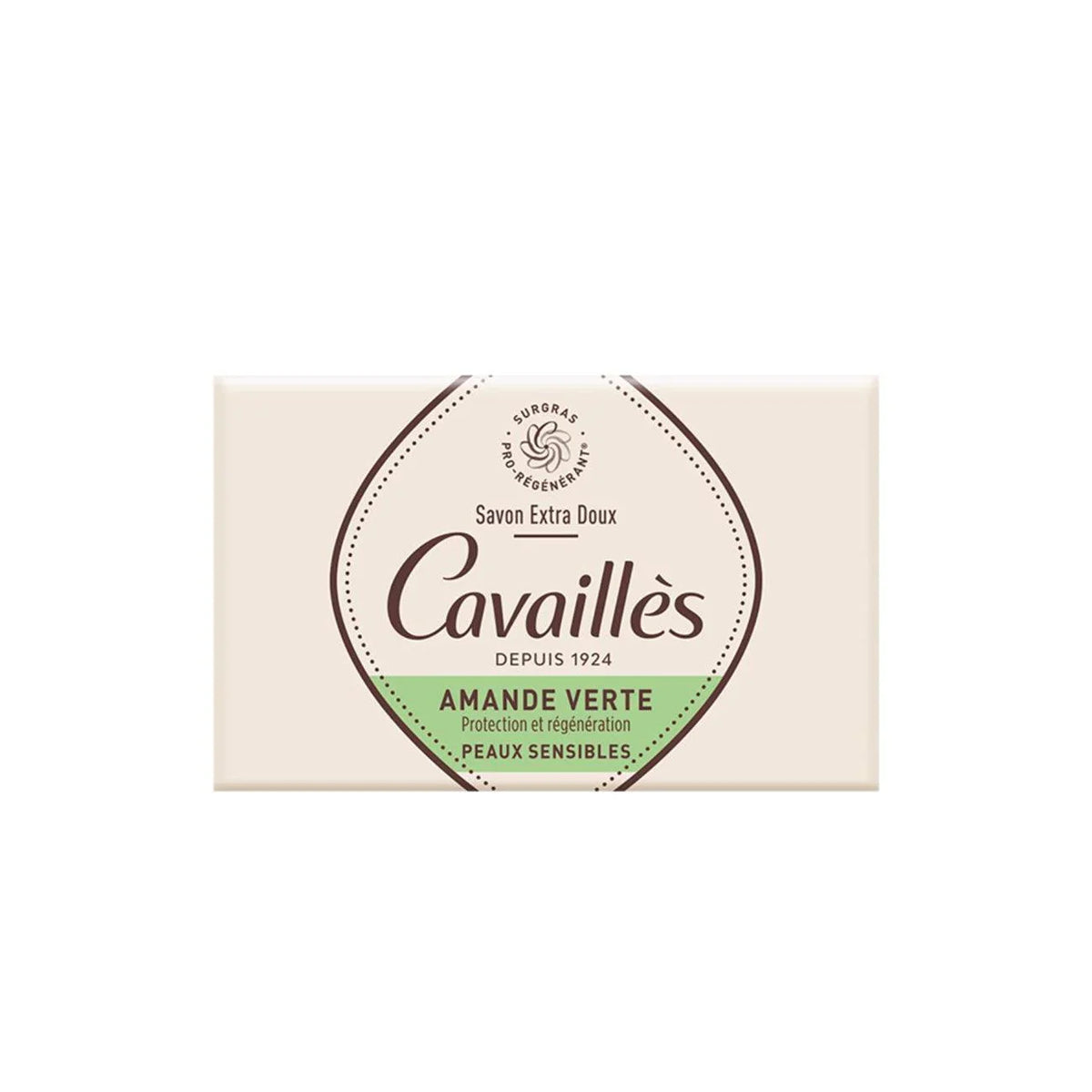 Rogé Cavaillès Extra Mild Green Almond Surgras Soap