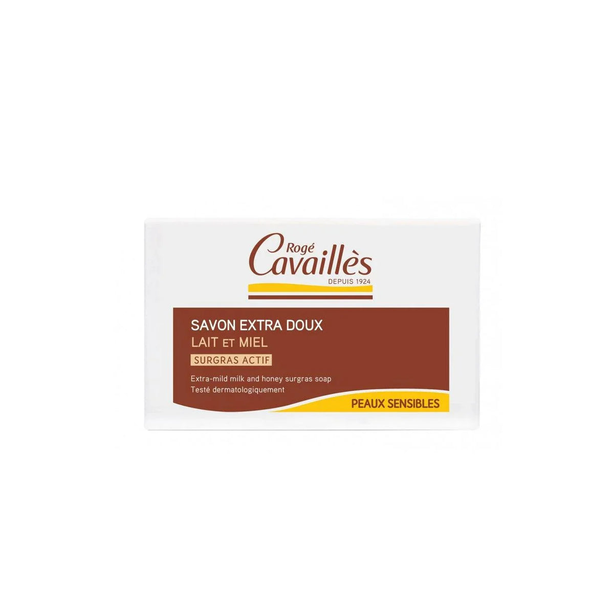 Rogé Cavaillès Extra Mild Milk and Honey Surgras Soap