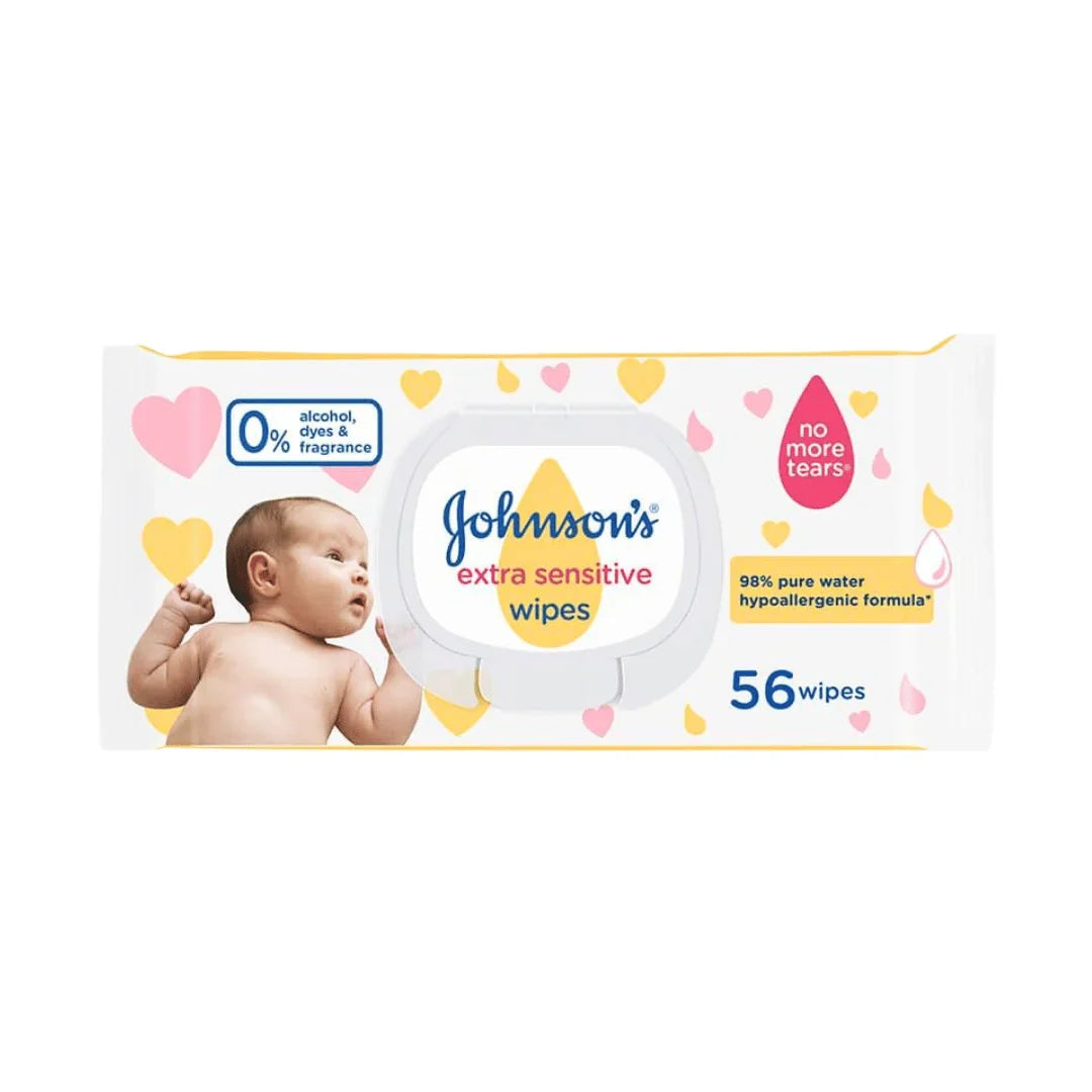 Johnson's Extra Sensitive Wipes