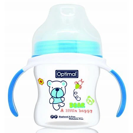Optimal Anti-Colic Extra Wide Bottle With Handle 0M+