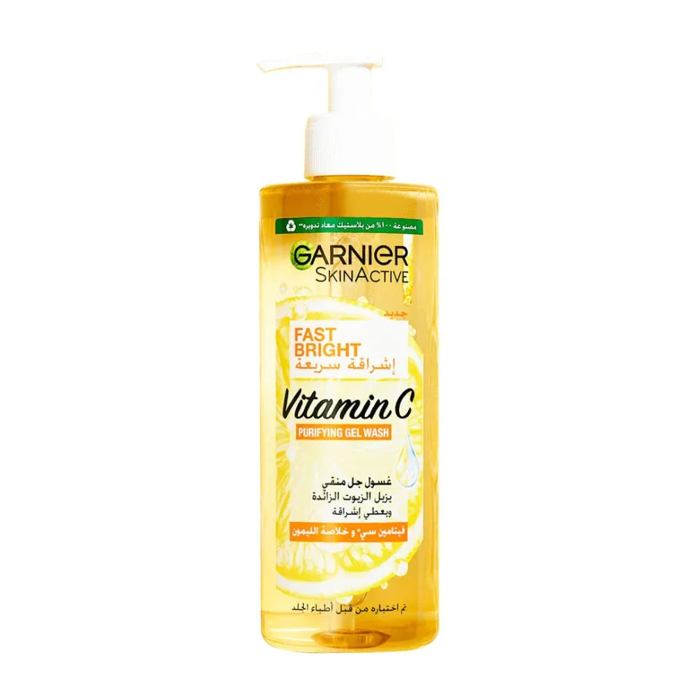 Garnier Fast Bright Vitamin C Purifying Gel Wash