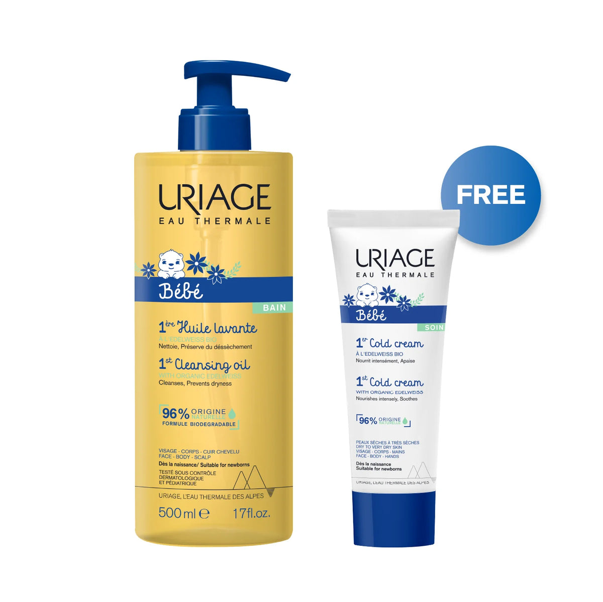 Uriage Gentle Care Duo