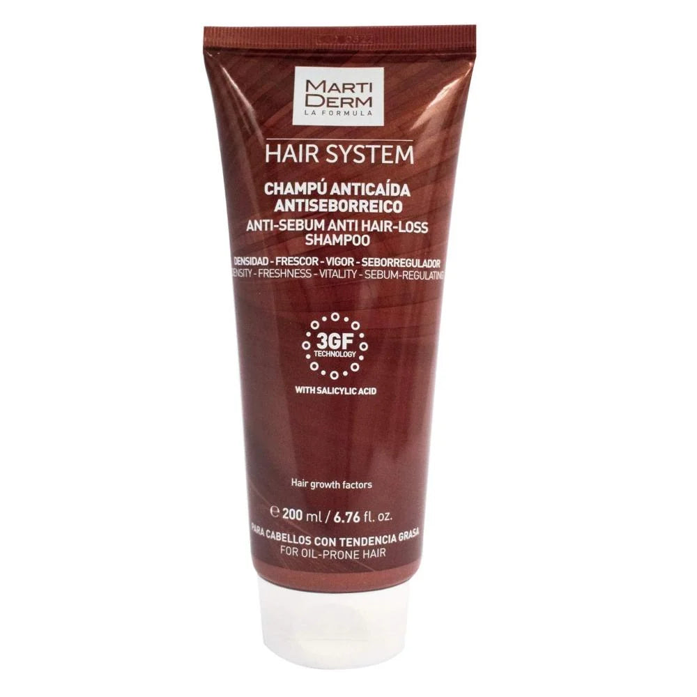 Martiderm Hair System Anti-Sebum Anti Hair-Loss Shampoo