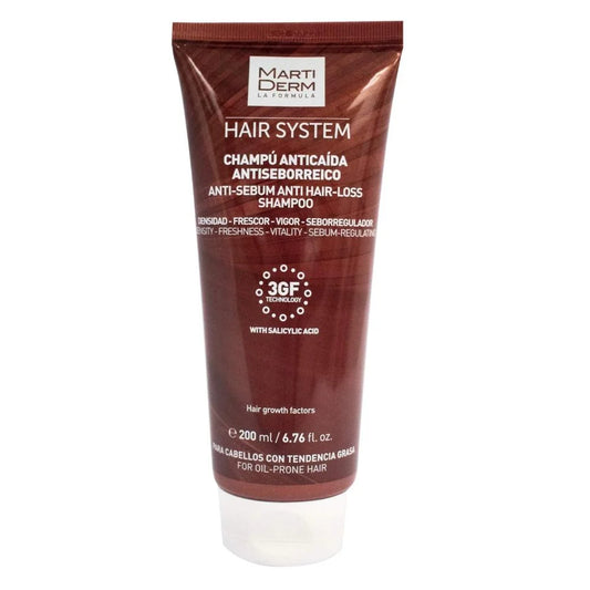 Martiderm Hair System Anti-Sebum Anti Hair-Loss Shampoo