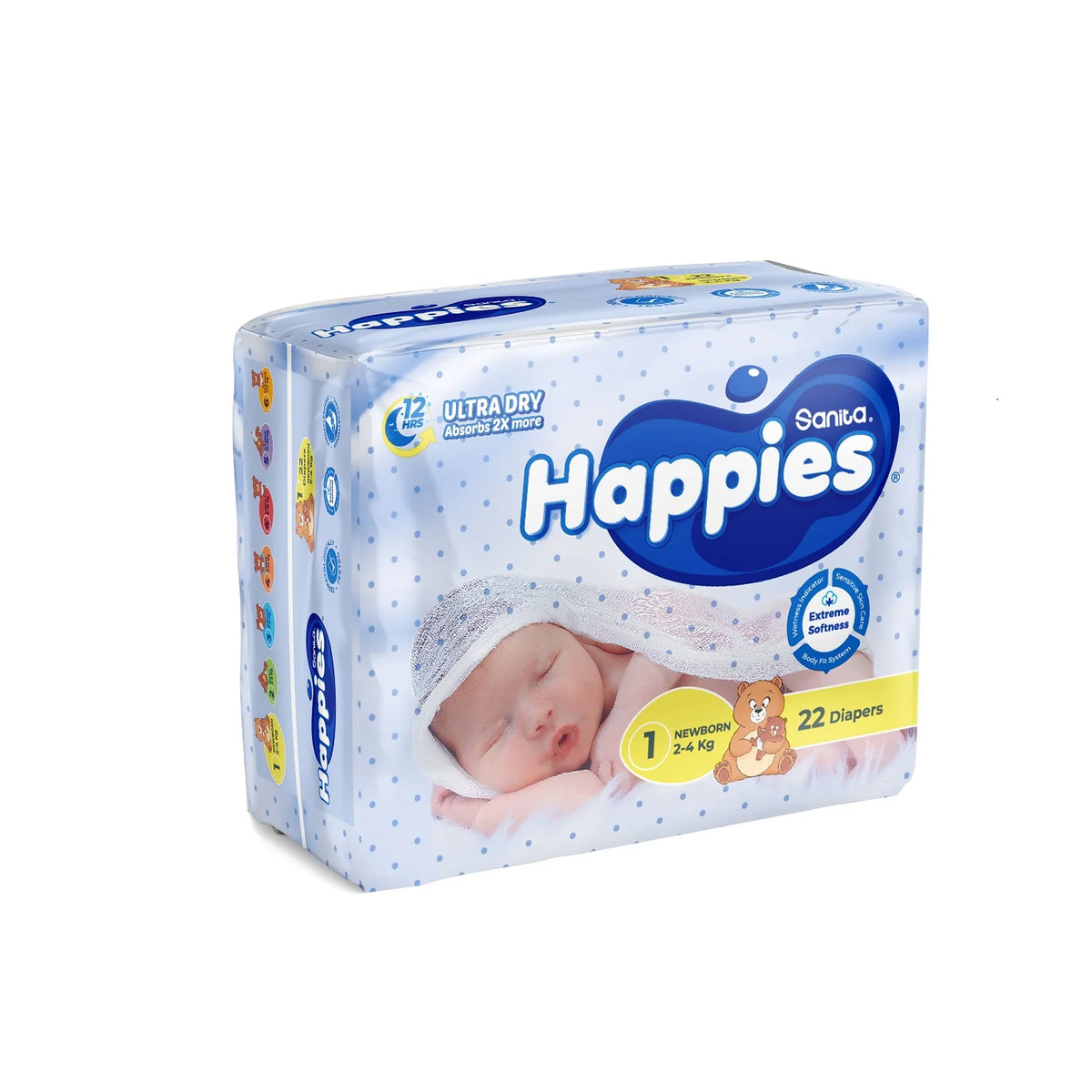 Happies Happies 1 (2-4kg)