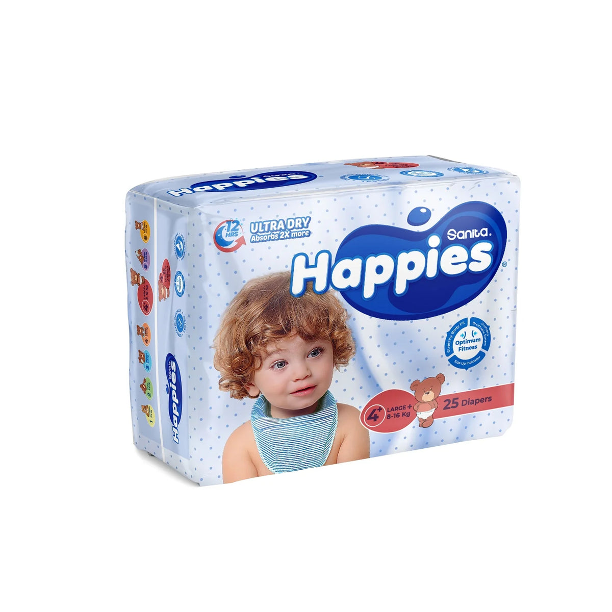 Happies Happies 4+ (8-16kg)