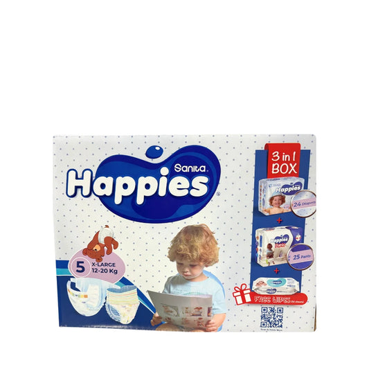 Happies Happies 5 (12-20kg) 3in1 Box