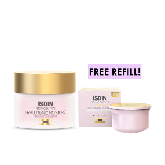 Isdin Hyaluronic Moisture Sensitive Skin & Refill