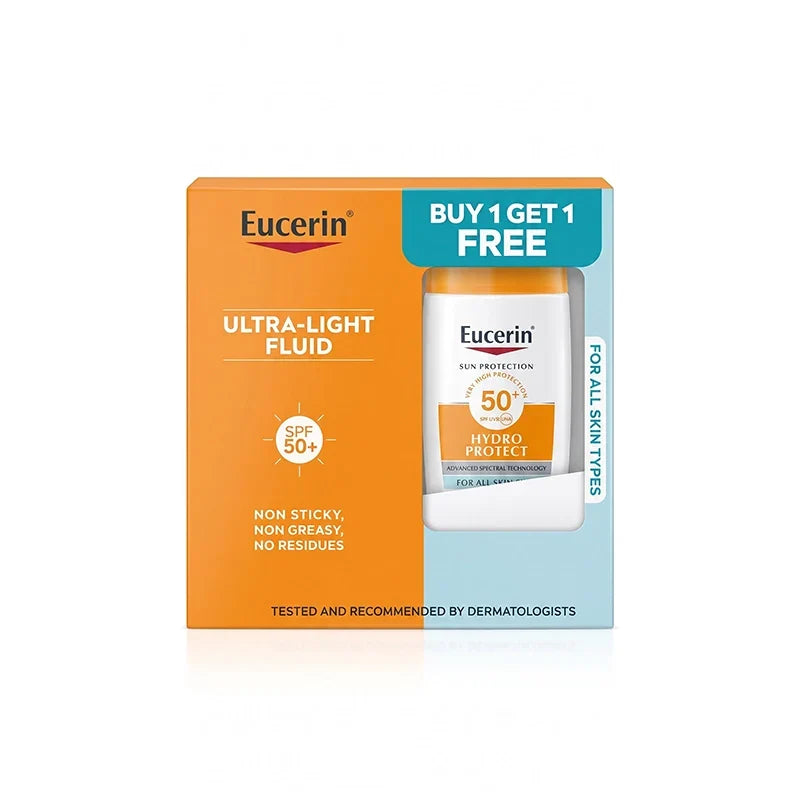 Eucerin Hydro Protect Ultra Light Fluid SPF50+ Duo