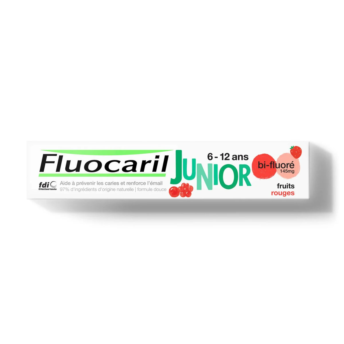 Fluocaril Junior Toothpaste 6-12 Years Red Berry