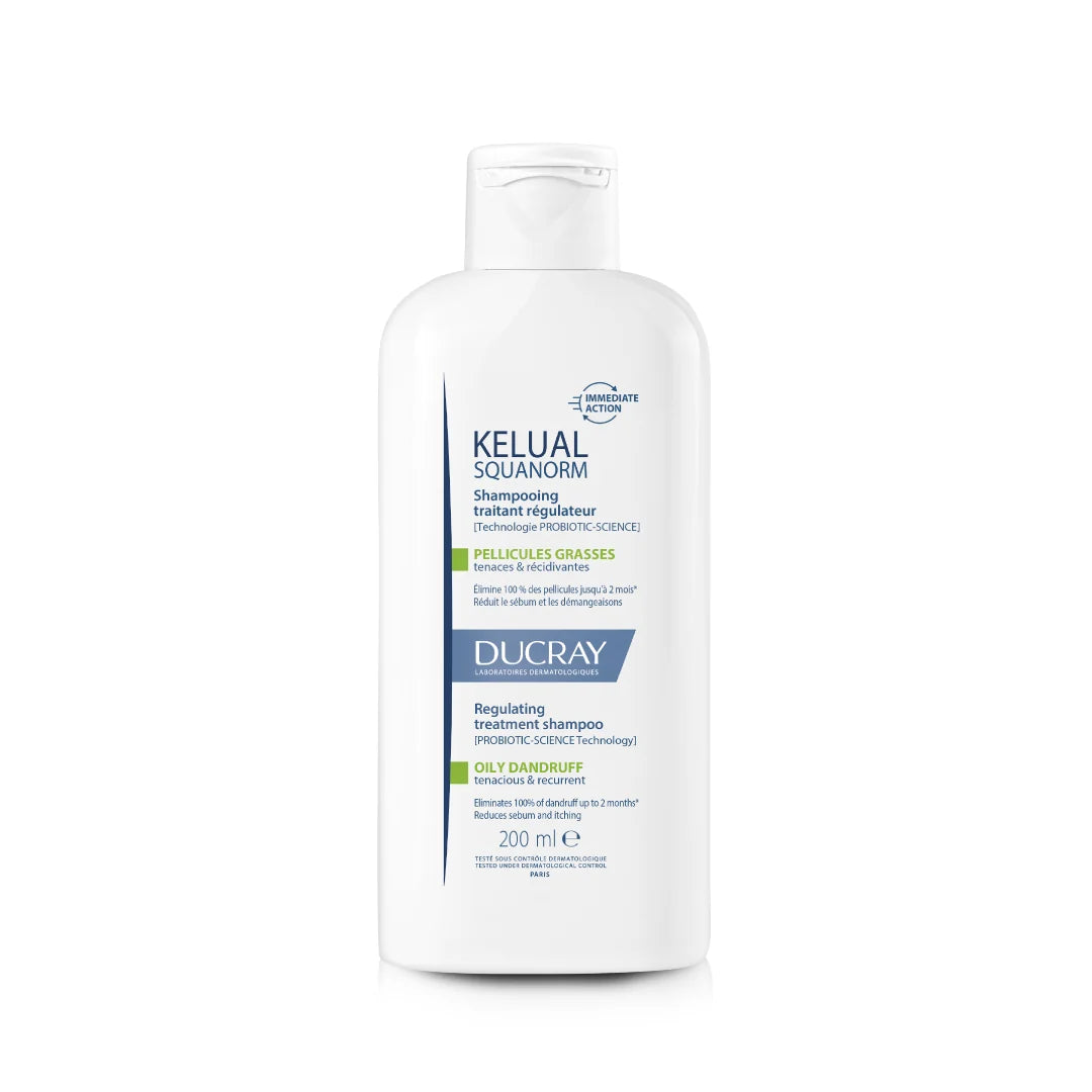 Ducray Kelual Squanorm Shampoo - Oily Dandruff