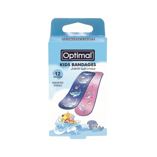 Optimal Kids Bandage-Assorted 12pcs Beach