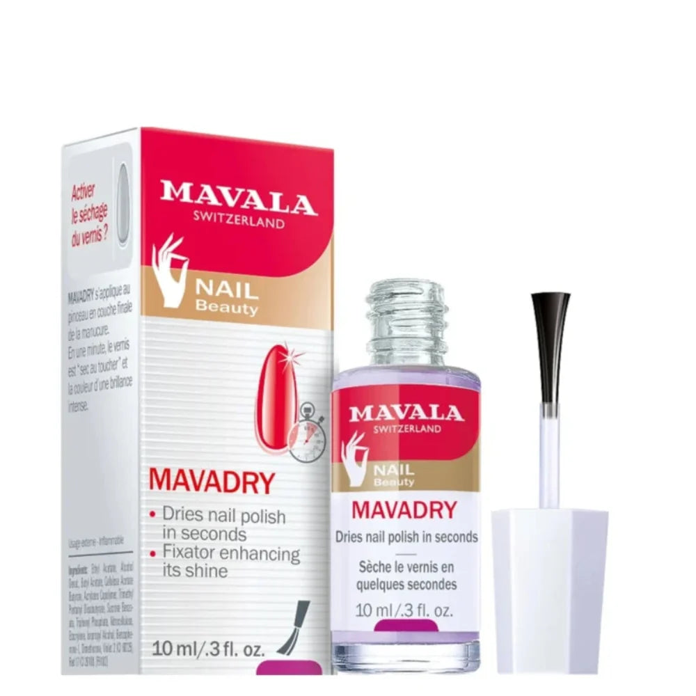 Mavala mavadry dries nail polish in seconds