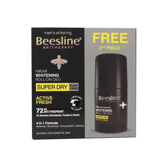 Beesline Men Active Fresh Roll-On Duo