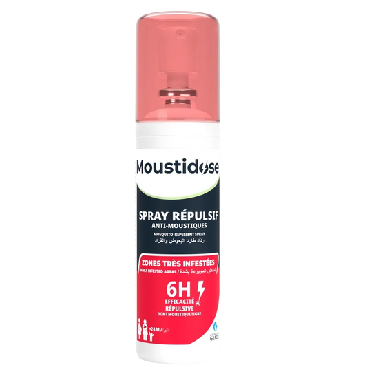 Moustidose Mosquito 6h Repellent Spray
