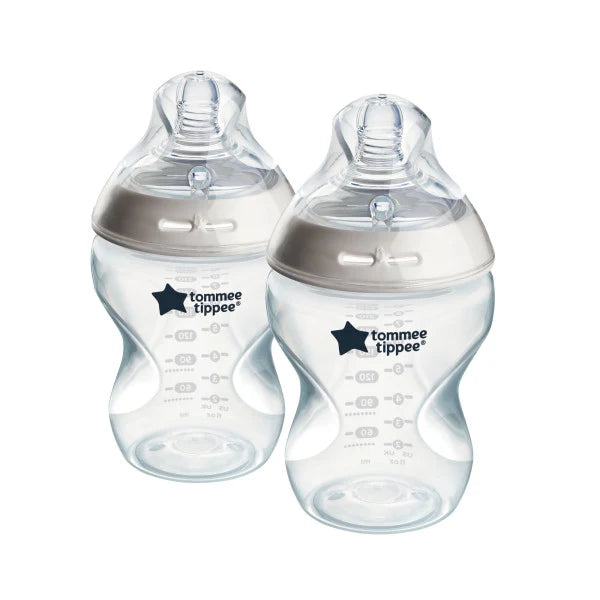 Tommee Tippee Natural Start Bottles 0M+ Pack of 2