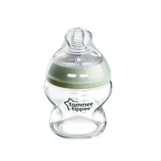 Tommee Tippee Natural Start Glass Bottle Slow Flow 0M+
