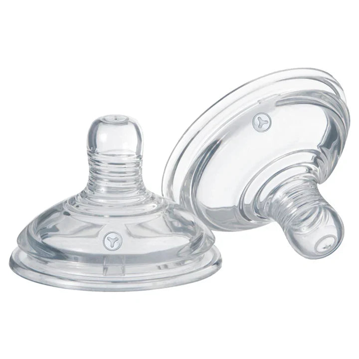 Tommee Tippee Natural Start Thicker Feed Teats 6M+ Pack Of 2