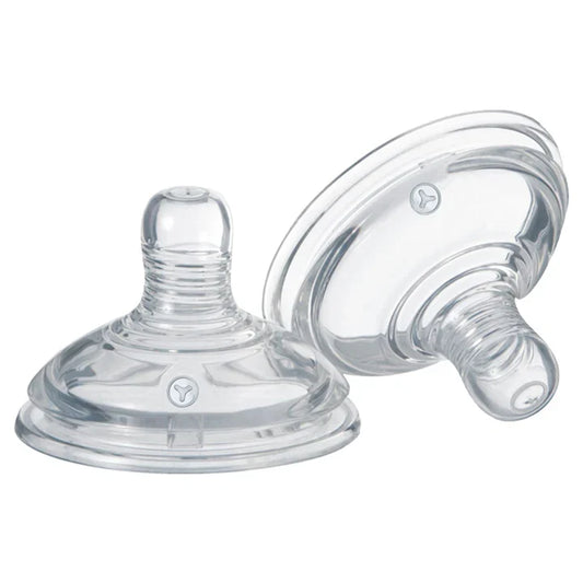 Tommee Tippee Natural Start Thicker Feed Teats 6M+ Pack Of 2