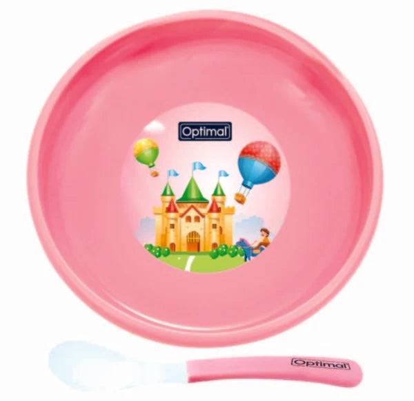 Optimal Non Slip Feeding Dish 4M+