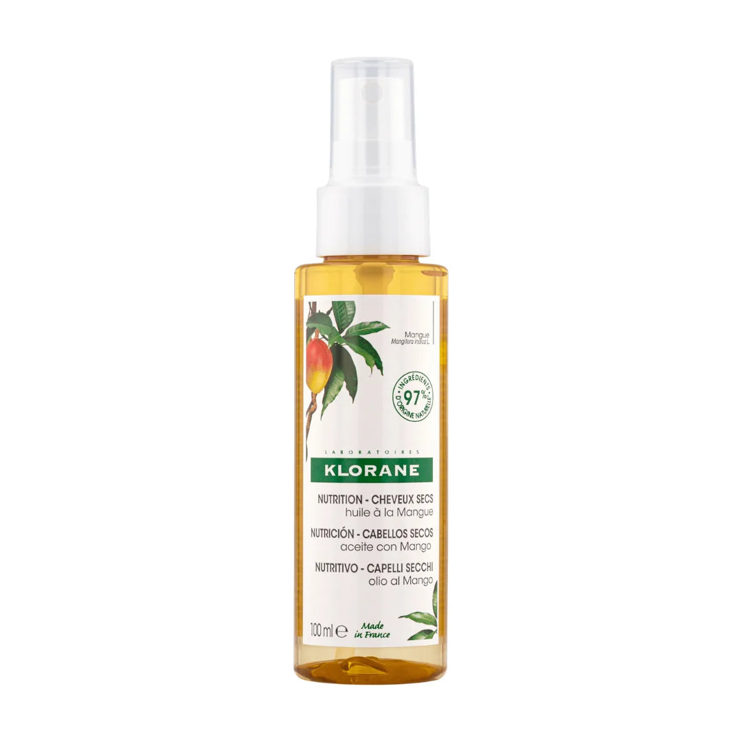 Klorane Nourishing Dry Hair Oil With Mango