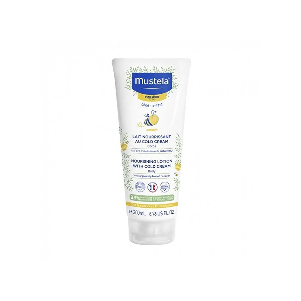 Mustela Nourishing Lotion with Cold Cream and Beeswax