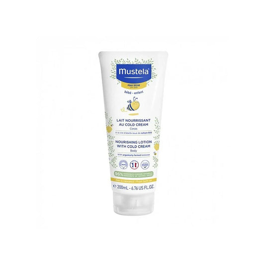 Mustela Nourishing Lotion with Cold Cream and Beeswax