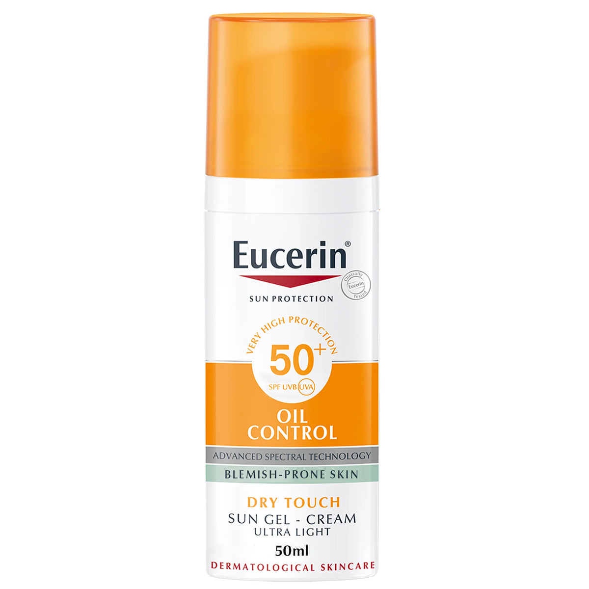 Eucerin Oil Control Sun Gel Cream SPF50+