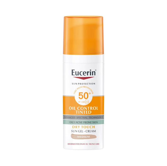 Eucerin Oil Control Tinted Sun Gel SPF50+
