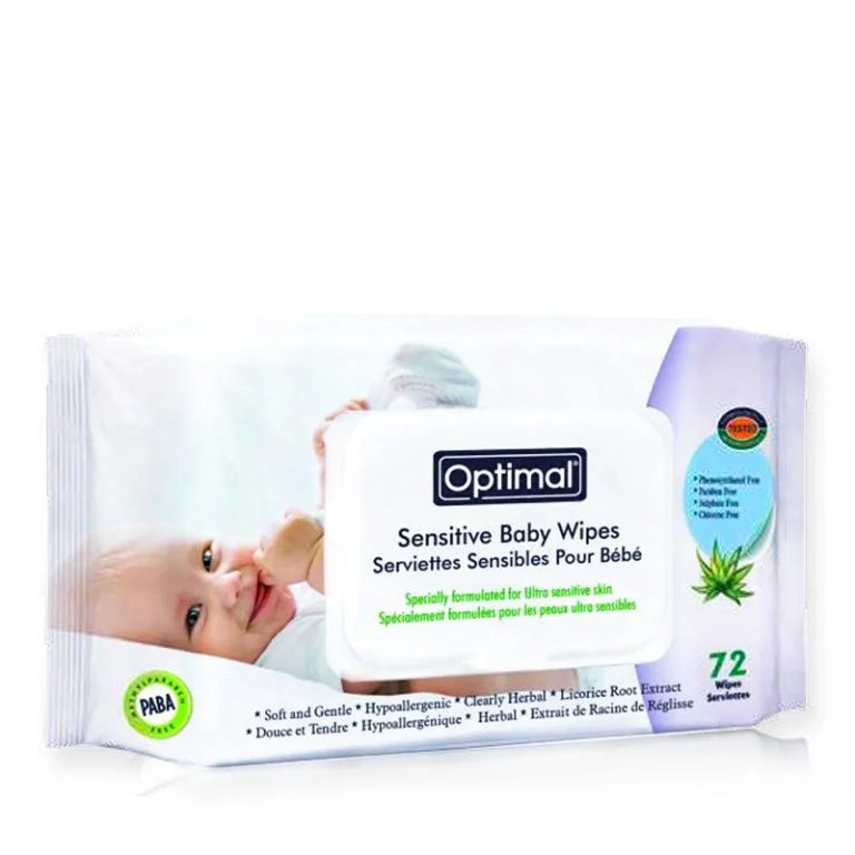Optimal wipes serviettes with cover 72pcs