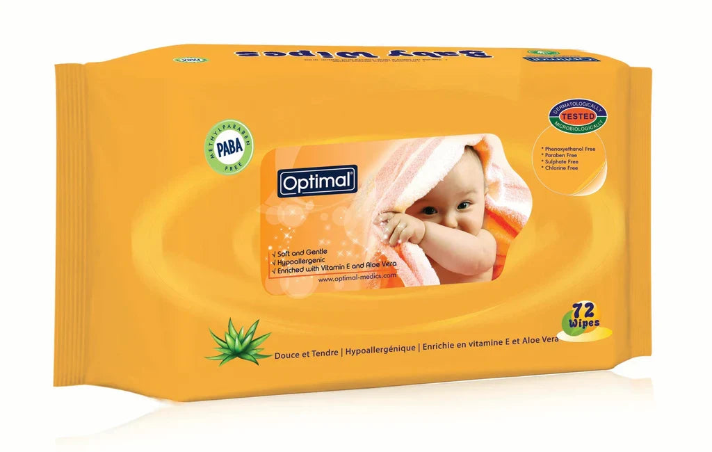 Optimal WIPES BABY 72 3PCSin 1 pack