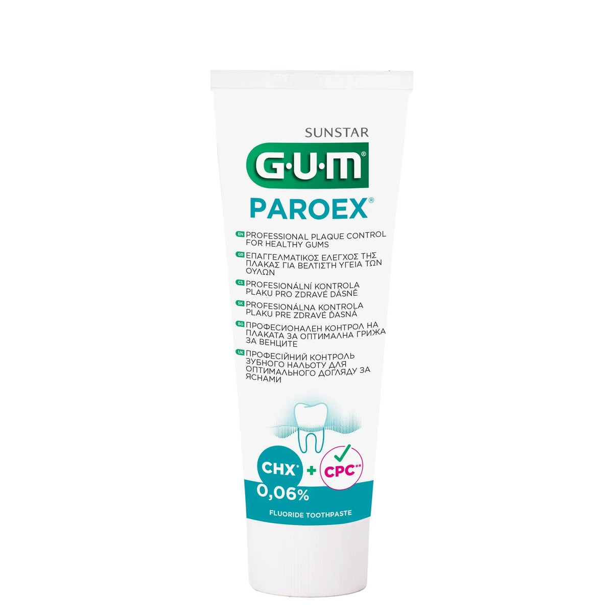 GUM Paroex 0.06% Fluoride Toothpaste