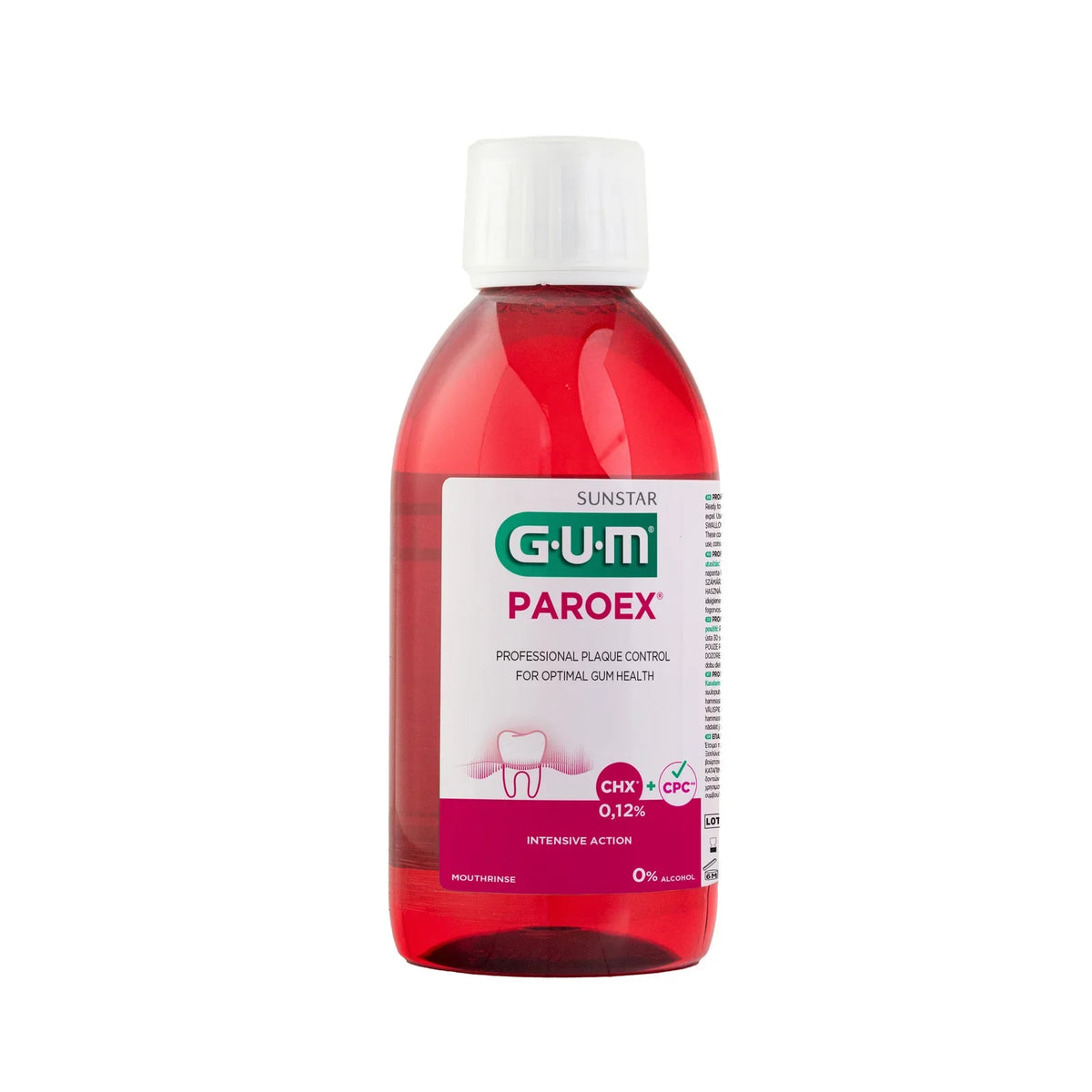 GUM PAROEX 0,12% Intensive Action Mouthwash
