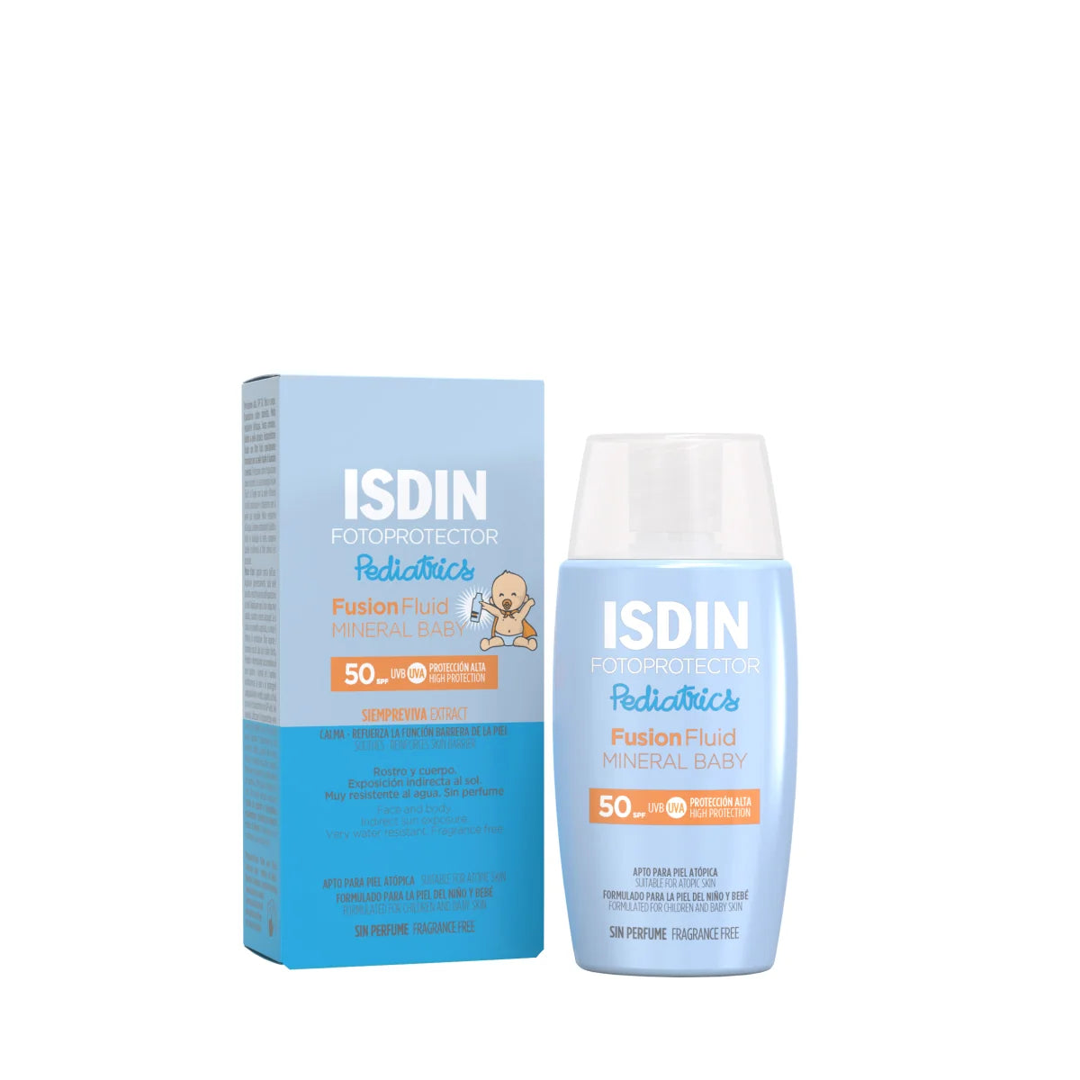 Isdin Pediatrics Fusion Fluid Mineral Baby SPF50+
