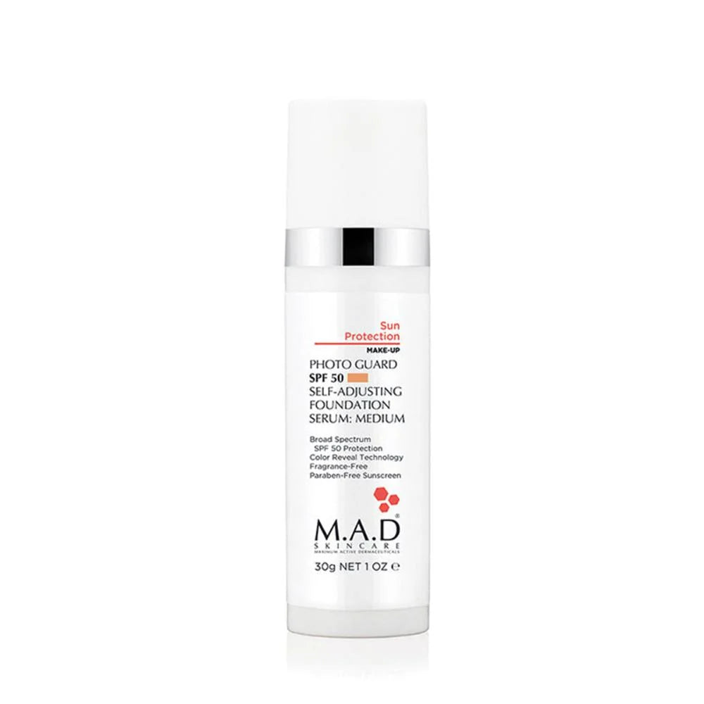 MAD Photo Guard SPF 50 Self-Adjusting Foundation Serum: Medium