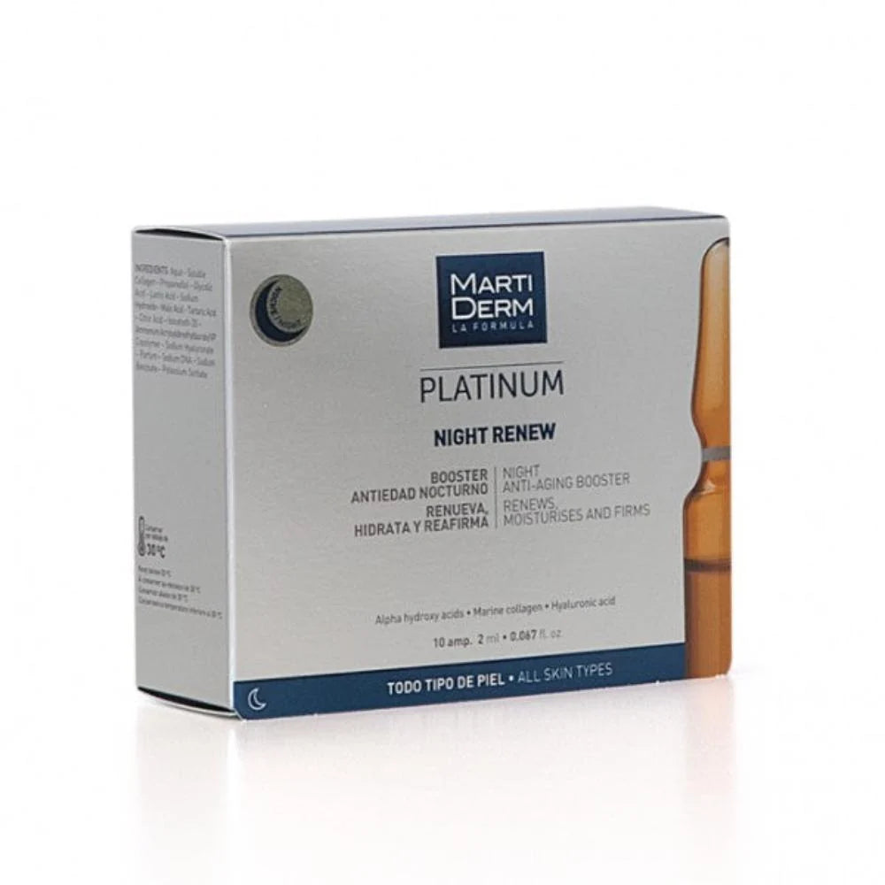 Martiderm Platinum Night Renew Ampoules