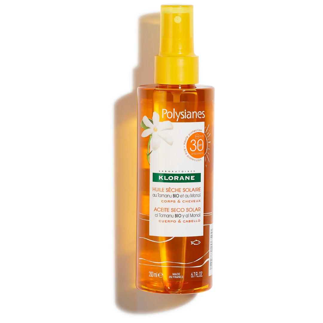 Klorane Polysianes Sun Dry Oil SPF 30