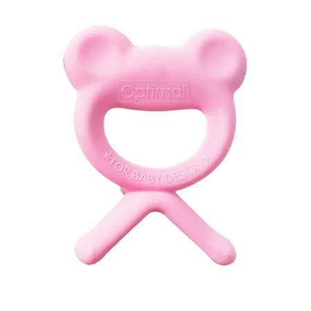 Optimal Rubber Frog Shape Teether 4M+