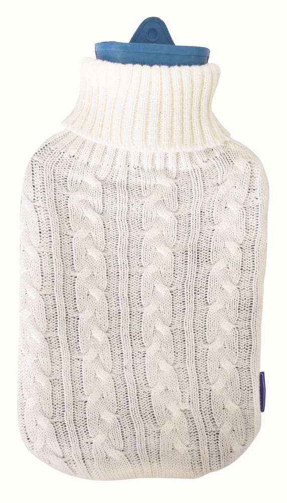 Optimal Rubber Hot Water Bag+Knitted Cover
