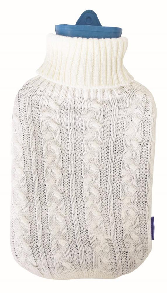 Optimal Rubber Hot Water Bag+Knitted Cover