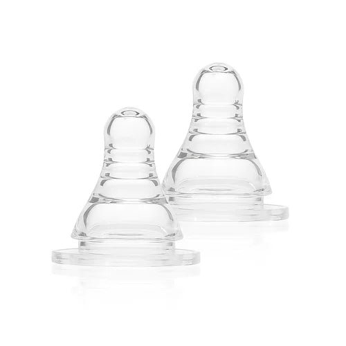 Optimal Slim Neck Silicone Nipple - Anti Colic System 0M+